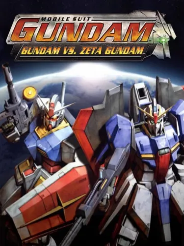 Portada oficial del videojuego Mobile Suit Gundam: Gundam vs. Zeta Gundam