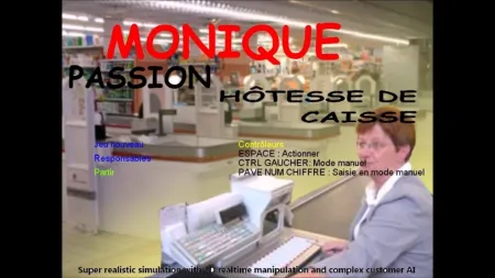 Portada de Monique: Passion Hôtesse de Caisse
