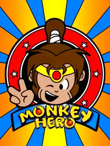 Portada oficial del videojuego Monkey Hero