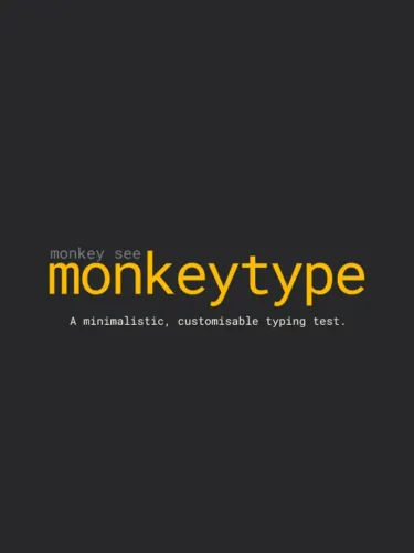 Portada de Monkeytype