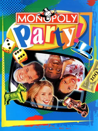 Portada oficial del videojuego Monopoly Party