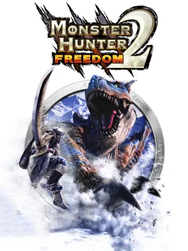 Portada oficial del videojuego Monster Hunter Freedom 2