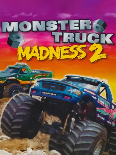Portada oficial del videojuego Monster Truck Madness 2