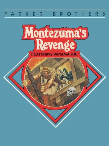 Portada de Montezuma’s Revenge featuring Panama Joe
