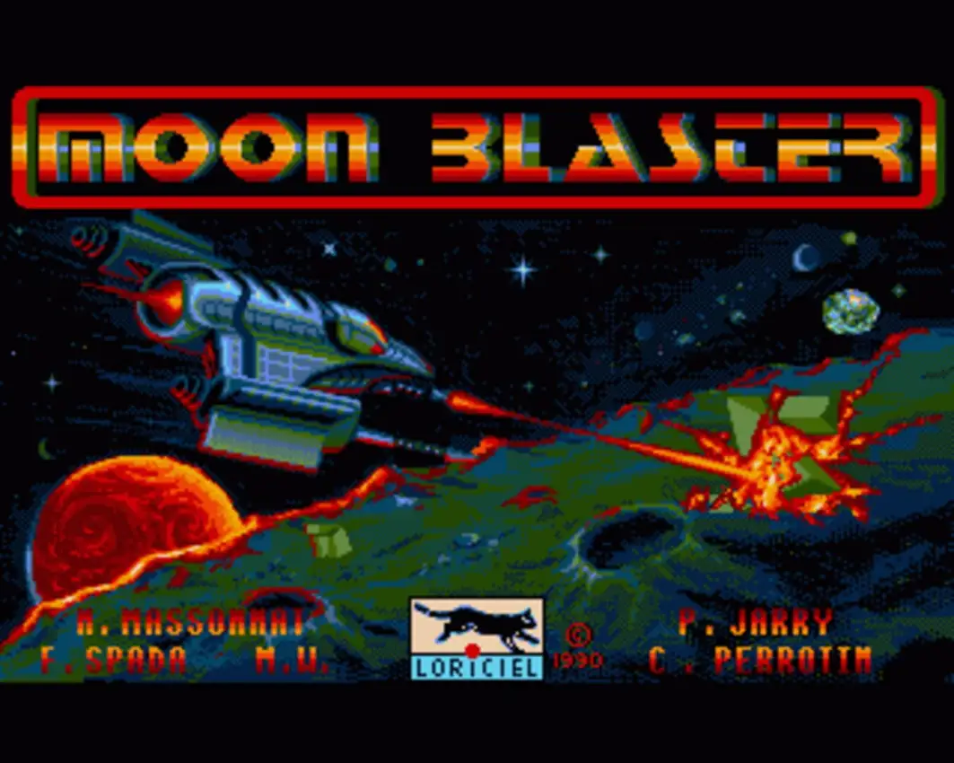 Portada de Moon Blaster