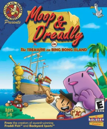 Portada de Moop and Dreadly in the Treasure on Bing Bong Island