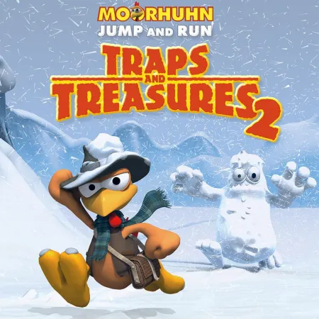 Portada de Moorhuhn Jump and Run: Traps and Treasures 2