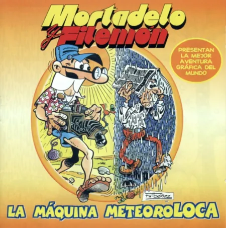 Portada de Mortadelo y Filemón: La Máquina Meteoroloca