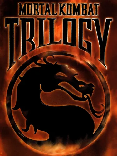 Portada oficial del videojuego Mortal Kombat Trilogy