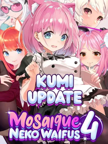 Portada oficial del videojuego Mosaique Neko Waifus 4