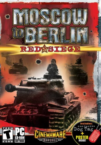 Portada de Moscow to Berlin: Red Siege