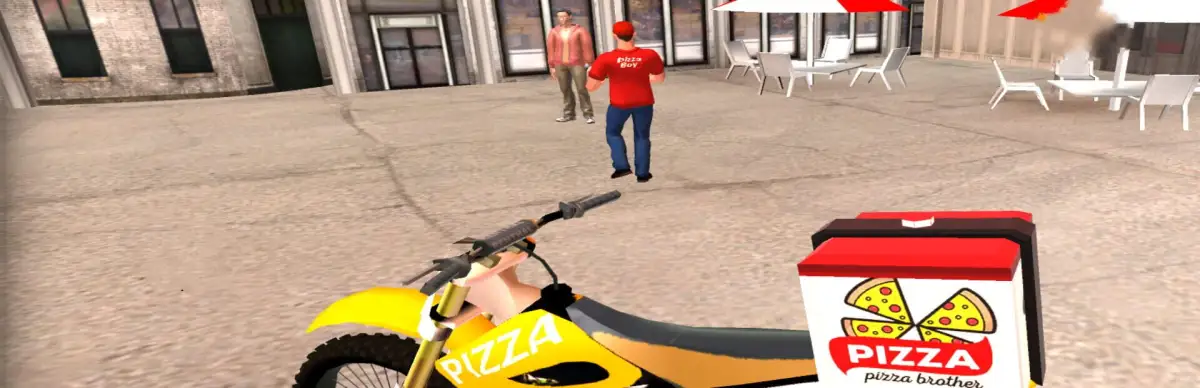 Moto Pizza Courier