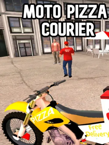 Portada de Moto Pizza Courier
