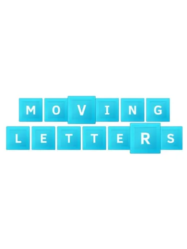 Portada de Moving Letters