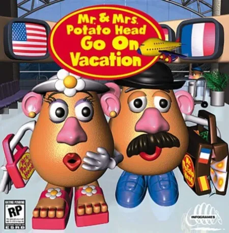 Portada de Mr. and Mrs. Potato Head Go on Vacation