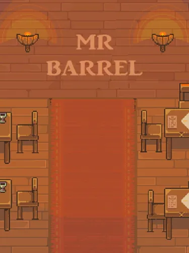Portada oficial del videojuego Mr. Barrel