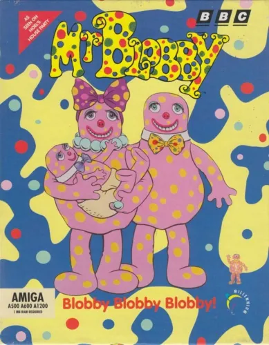 Portada de Mr. Blobby