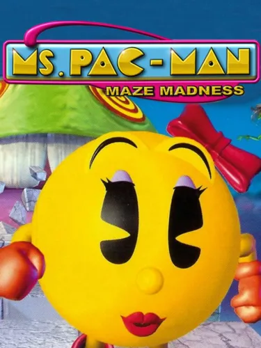 Portada de Ms. Pac-Man: Maze Madness
