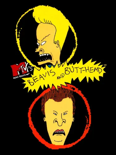 Portada oficial del videojuego MTV’s Beavis and Butt-Head