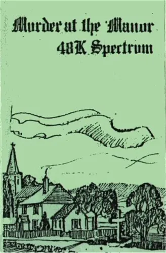 Portada de Murder at the Manor