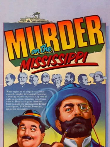 Portada de Murder on the Mississippi
