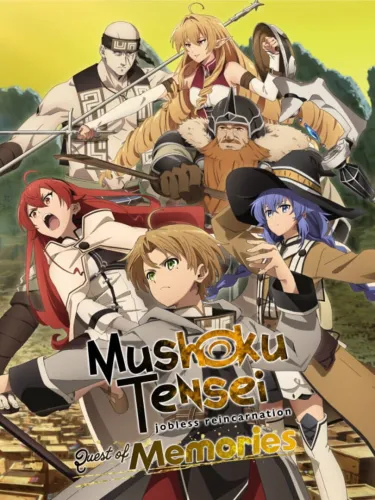 Portada oficial del videojuego Mushoku Tensei: Jobless Reincarnation – Quest of Memories