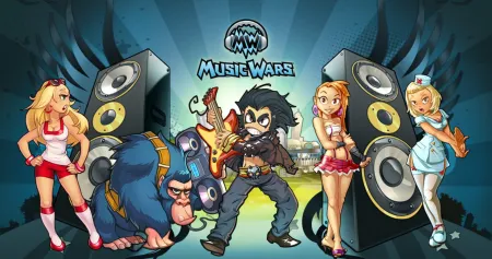 Portada de Music Wars