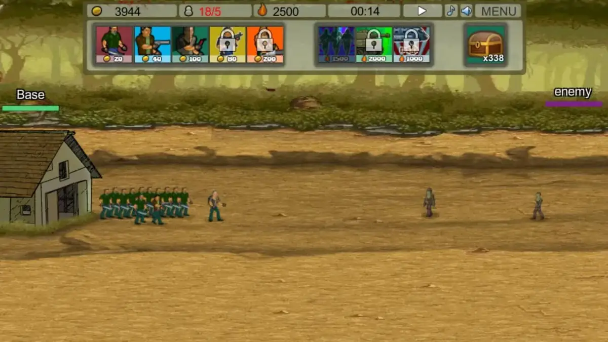 Portada de Musle vs Zombies