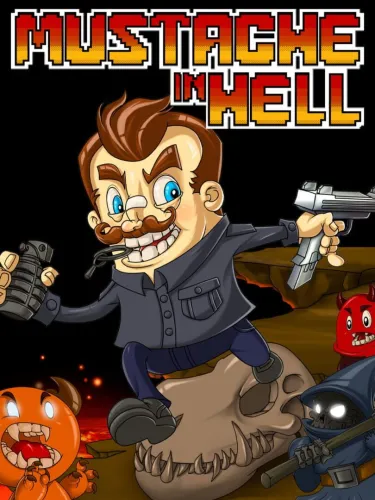 Portada de Mustache in Hell