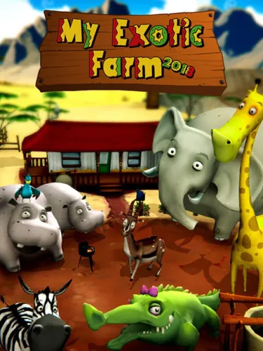 Portada oficial del videojuego My Exotic Farm
