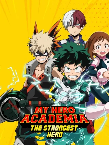 Portada oficial del videojuego My Hero Academia: The Strongest Hero