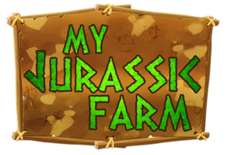Portada oficial del videojuego My Jurassic Farm