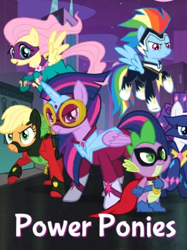Portada de My Little Pony: Power Ponies