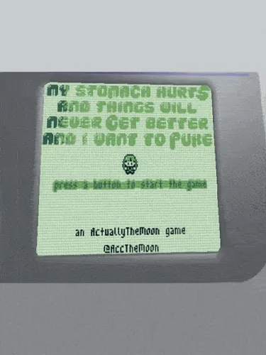 Portada de My Stomach Hurts and Things Will Never Get Better and I Want to Puke