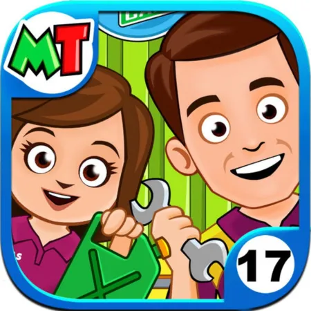 Portada de My Town: Car (wash, fix & drive cars)