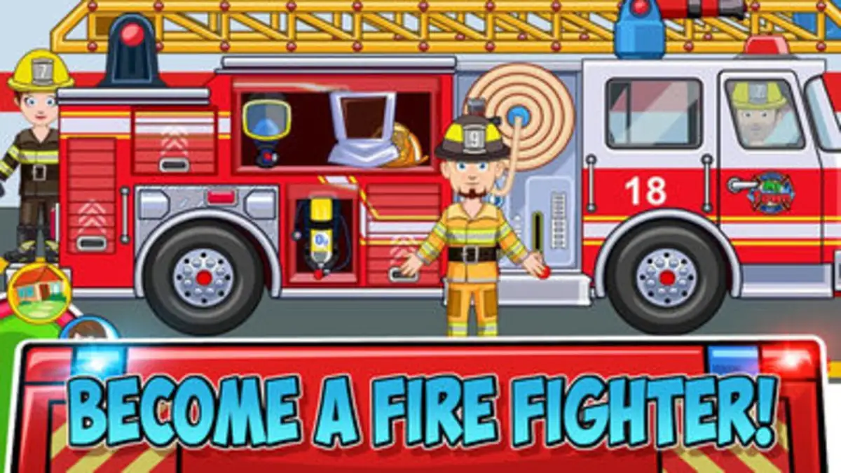 My Town: Fire station Rescue