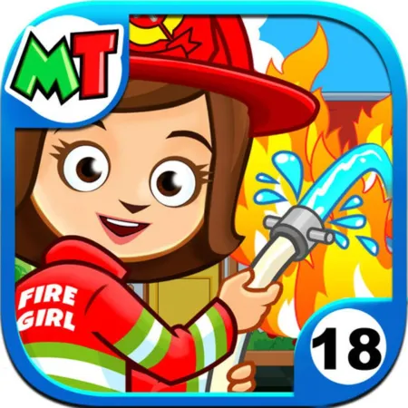 Portada de My Town: Fire station Rescue