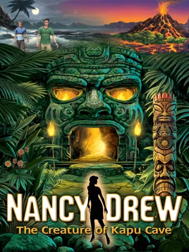 Portada oficial del videojuego Nancy Drew: The Creature of Kapu Cave