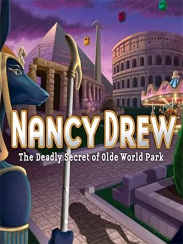 Portada oficial del videojuego Nancy Drew: The Deadly Secret of Olde World Park