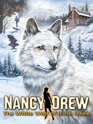Portada de Nancy Drew: The White Wolf of Icicle Creek