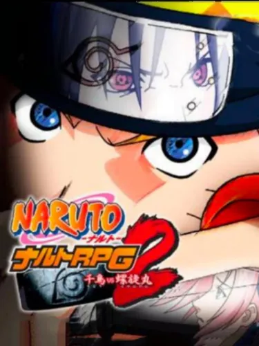 Portada de Naruto RPG 2: Chidori vs. Rasengan