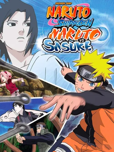 Portada de Naruto Shippuden: Naruto vs. Sasuke