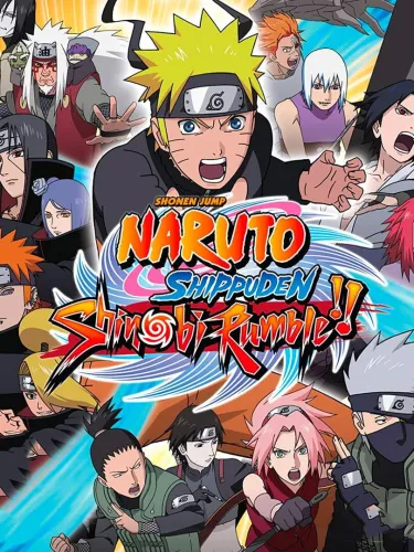 Portada de Naruto Shippuden: Shinobi Rumble
