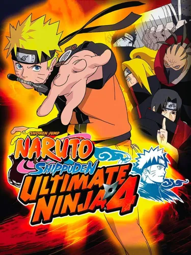 Portada de Naruto Shippuden: Ultimate Ninja 4