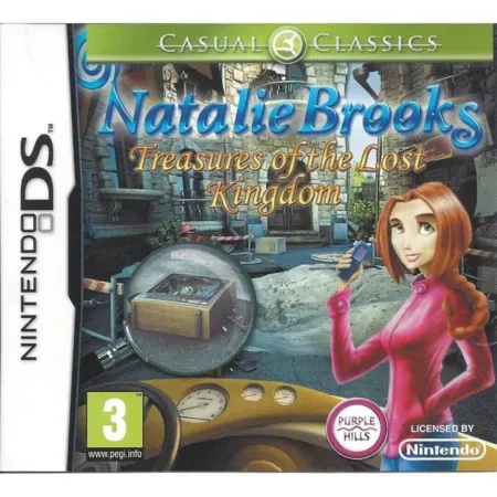 Portada de Natalie Brooks Treasures of the Lost Kingdom