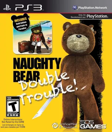 Portada de Naughty Bear Double Trouble