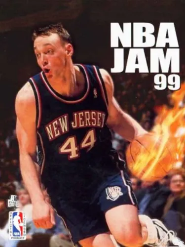 Portada oficial del videojuego NBA Jam 99