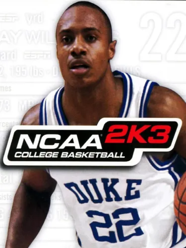 Portada oficial del videojuego NCAA College Basketball 2K3