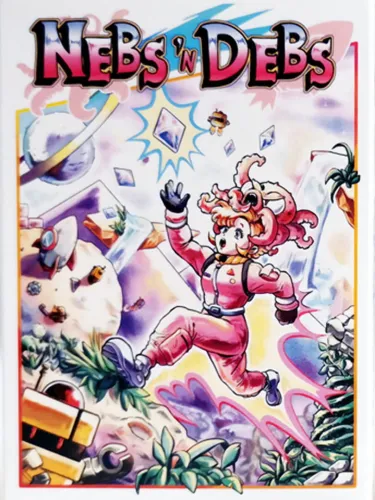 Portada oficial del videojuego Nebs ‘n Debs