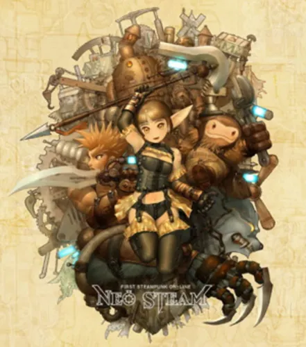 Portada de Neo Steam: The Shattered Continent